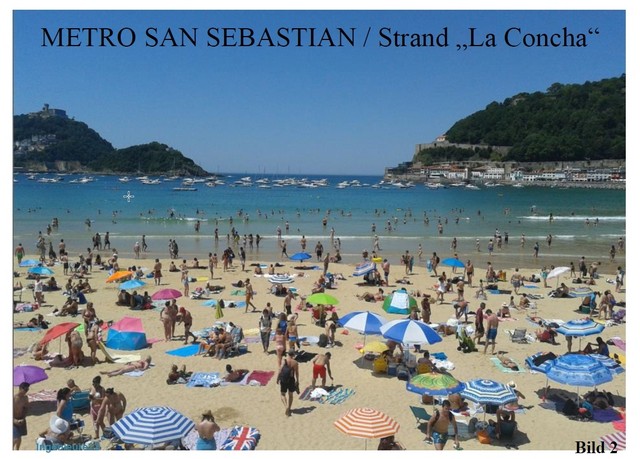 Strand La Concha San Sebastian